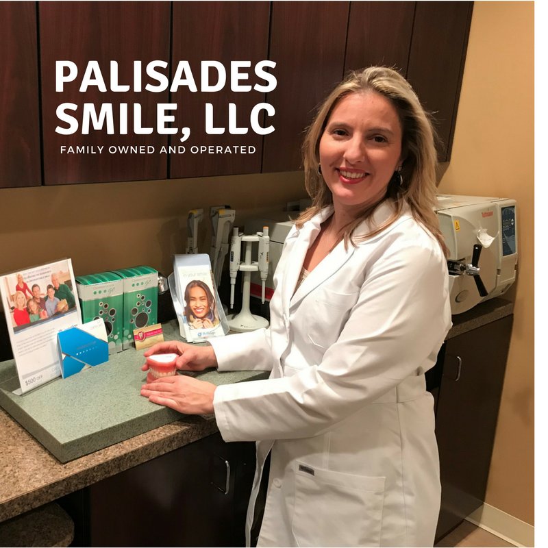 Dr. Maria Apergis, DMD in her Fort Lee dental office